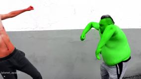 ابرقهرمانان - هالک - مرد عنکبوتی - هالک مقابل هالک قرمز - سرگرمی