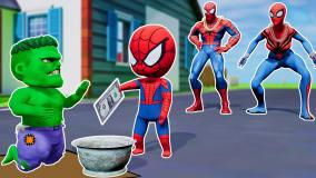 انیمیشن مرد عنکبوتی ، هالک کودک و کودک عنکبوتی ، مرد عنکبوتی ، اسپایدرمن