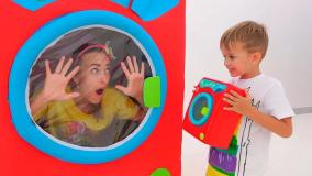 ولاد و نیکیتا~ولاد ونیکی~ولادچالش ابرقهرمان سوپرمن~کودک ولادو نیکی~ولادنیکی جدید