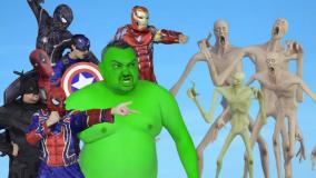 مرد عنکبوتی - هالک - ونوم مرد آهنی - سوپر من در مقابل اسکارپ ها