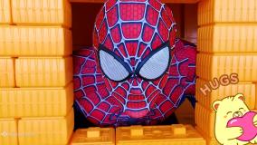 آدریانا و ابرقهرمانان - خانه مرد عنکبوتی هالک آدریانا - برنامه کودک سرگرمی