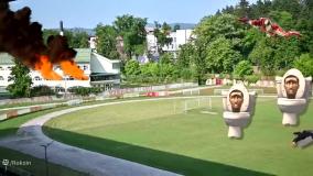 قسمت 1 کمدی اکشن مرد عنکبوتی، هالک و ابرقهرمانان مارول در برابر توالت اسکیبیدی