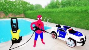 ابرقهرمانان در زندگی واقعی - ماشین مرد عنکبوتی- هالک - مرد عنکبوتی