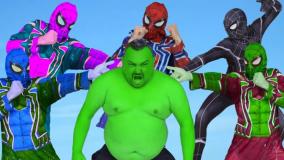 ابرقهرمانان - هالک - مرد عنکبوتی - هالک مقابل مرد عنکبوتی سبز - سرگرمی