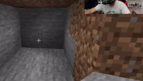 ماینکرفت آموزش ساخت در مخفی با لیمو!!! ماین کرافت ماین کرفت ماینکرفت Minecraft