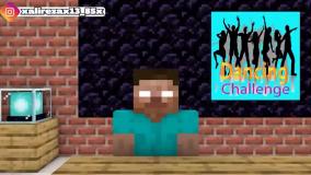 ماین کرافت انیمیشن مدرسه هیولاها خنده دار !! چالش رقص تابوت در ماین کرفت