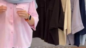 مانتو کتی نخی لنین ساده و سبک تابستانی