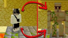 میتونم به ماب های مختلف تبدیل بشم!! | ماینکرفت ماین کرافت ماین کرفت Minecraft