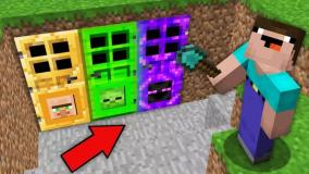 ماینکرفت در زامبی و اندرمن! ماینکرفت ماین کرافت ماین کرفت Minecraft