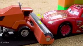 ماشین بازی طولانی ، مبارزه ماشین پلیس ،کارتون ماشین بازی ،سرگرمی کودک ماشین بازی