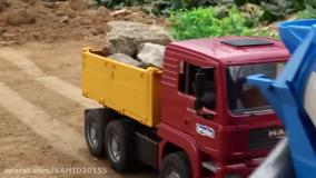 بازی با ماشین اسباب بازی جرثقیل، ماشین پلیس،تاکسی - اسباب بازی کودک و نوجوان