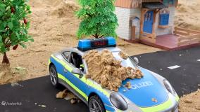 ماشین بازی کودکانه - اسباب بازی ماشین ها ، اسباب بازی ماشین پلیس ، کارتون ماشین