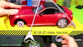 اسباب بازیهای کامیون زباله ، ماشین پلیس ، آتش نشانی و آمبولانس