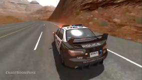 ماشین اسباب بازی کودکانه / ماشین کودک پلیس / اسباب بازی ماشین پلیس