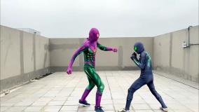 مرد عنکبوتی و گروه اسپایدر من | چالش مرد عنکبوتی جدید | کارتون مرد عنکبوتی