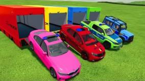 دانلود برنامه برنامه کودک ماشین / ماشین های رنگارنگ / دانلود بازی ماشین پلیس