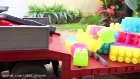 ماشین بازی کودکانه - اسباب بازی کودکانه-اسباب بازی-ماشین پلیس و ماشین زره پوش