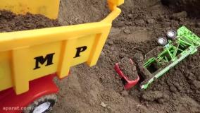 ماشین بازی - اسباب بازی کودکانه - ماشین پلیس/عروسک/کامیون/میکسر/دزد