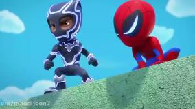 کارتون مرد عنکبوتی و دوستان شگفت انگیز دوبله فارسی