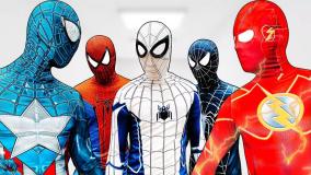 مرد عنکبوتی و گروه اسپایدر جدید و جذاب