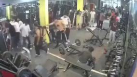 زد و خورد خشن در یک باشگاه ورزشی در بغداد + ویدئو