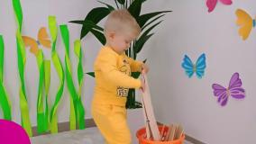 دیانا و روما - برنامه کودک - بازی خنده دار با کریس و روما - کارتون کودک