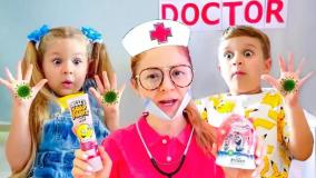 دیانا و روما - برنامه کودک - بازی با لگو بازیگوش - کارتون کودک