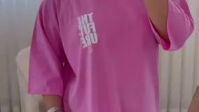 جدیدترین رنگ‌بندی تیشرت نخ پنبه زنانه فروشگاه پارمیس