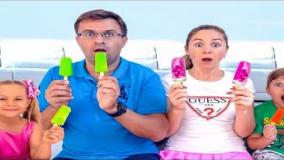 برنامه کودک دیانا و روما - دیانا و روما - دیانا شو - دیانا و روما بستنی