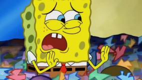 انیمیشن باب اسفنجی شکستن صدف حلزون