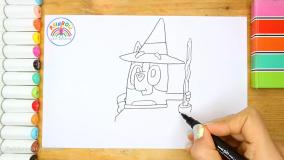 نقاشی کارتون بلویی بینگو | نقاشی برای کودکان | نقاشی ساده و آسان کودک