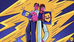 کارتون بلویی این داستان - مکان خوب برای رقص