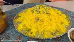 آموزش شکر پلو شیراز با قیمه خراباتیش توسط شف امین و جوادجوادی
