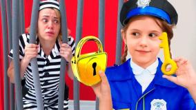 برنامه کودک ایوا و مامان چالش پلیس و کاراگاه | کارتون ایواشو طولانی جدید