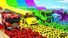 برنامه کودک شهر ماشینهای رنگی | کارتون ماشین ها