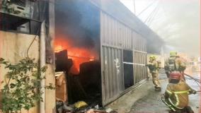 راز مرگ تلخ ۲ کارگر افغان در آتش‌سوزی انبار چوب | 15 مرداد 1404