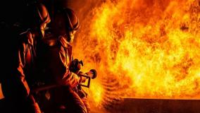 حادثه هولناک در پردیس | آتش سوزی بر اثر انفجار یک تریلی | 16 مرداد 1404