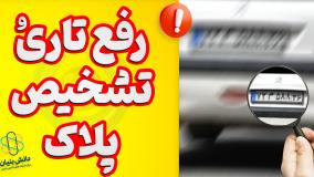 تاری پلاک | پلاک تار | تشخیص پلاک | شفاف سازی