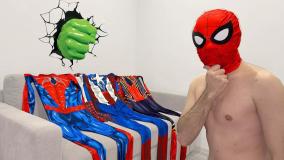 نبرد مرد عنکبوتی و اسپایدرمن | spiderman | مرد عنکبوتی قلابی!