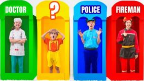 برنامه کودک ایوا و مامان چالش دکتر و پلیس و آتشنشان | کارتون ایواشو طولانی جدید