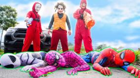 کارتون نبرد مرد عنکبوتی و اسپایدرمن | spiderman | مرد عنکبوتی و جادوگر!