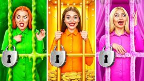 چالش غذای خنده دار غذای بدبو خوشمزه تند | چالش خوراکی سه نفره بانوان سرگرمی