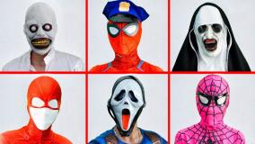 نبرد مرد عنکبوتی و اسپایدرمن | spiderman | مردعنکبوتی و جوکر حیله گر!