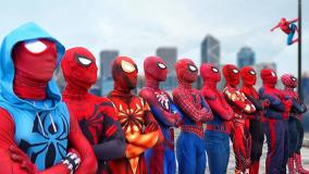 کارتون نبرد مرد عنکبوتی و اسپایدرمن | spiderman | عملیات سری نجات زن عنکبوتی!