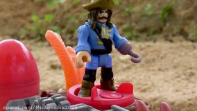 کارتون ماشین بازی بیبو جدید ماشین ها و تمساح | انیمیشن ماشین بازی رنگی