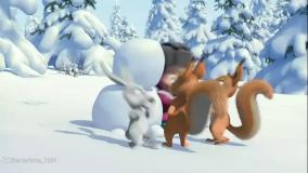 ماشا و میشا _ ماشا و دوستان بازی در برف_ انیمیشن ماشا و میشا