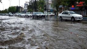 ببینید| تصاویری از بارش شدید باران و آبگرفتی امروز در نورآباد فارس | 18 مرداد 1404