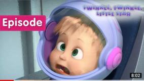 انیمیشن ماشا و میشا در فضا ماشا و میشا جدید