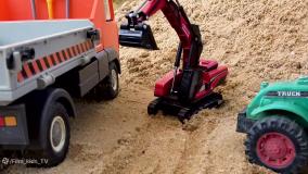 کارتون ماشین بازی بیبو جدید ماشین های جاده سازی | انیمیشن ماشین بازی رنگی