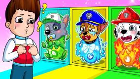 سگهای نگهبان عناصر مختلف؛ انیمیشن سگ های نگهبان؛ سگهای نگهبان؛ کارتون سگ نگهبان